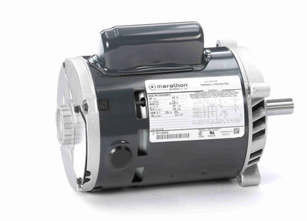Motor de ventilador y soplador Marathon, 0,50 HP, 1 Ph, 60 Hz, 115/230 V, 3600 RPM, marco 56C, DP Parte: 5KC36JN268X