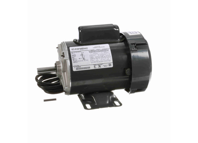 Motor Marathon de uso general, 0,50 HP, 1 Ph, 60 Hz, 115/230 V, 3600 RPM, 56 Frame, TEFC Parte: 5KC36LN4003Y