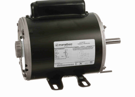 Motor del compresor de aire Marathon, 0,50 HP, 1 Ph, 60 Hz, 115 V, 3600 RPM, 56 Frame, DP Parte: 5KC49MN2043Y