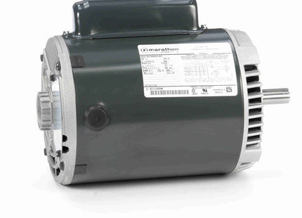 Motor de bomba de uso general Marathon, 1,50 HP, 1 Ph, 60 Hz, 115/208-230 V, 3600 RPM, 56C Frame, DP Parte: 5KC49NN2140X