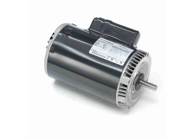 Motor de bomba de uso general Marathon, 3 HP, 1 Ph, 60 Hz, 115/230 V, 3600 RPM, marco 56C, DP Parte: 5KCR48TN2142T