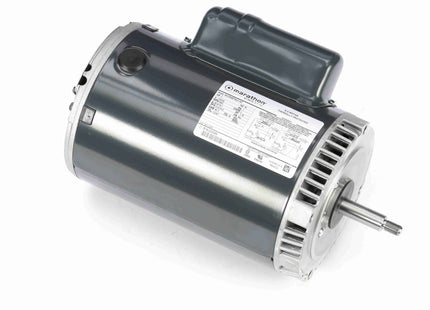 Motor de bomba de uso general Marathon, 3 HP, 1 Ph, 60 Hz, 115/230 V, 3600 RPM, marco 56J, DP Parte: 5KCR48TN2174T