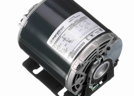 Motor de la bomba carbonatadora Marathon, 0,25 HP, 1 Ph, 60 Hz, 208-240 V, 1800 RPM, marco 48Y, DP Parte: 5KH32GNB813X
