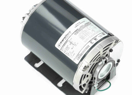 Motor de la bomba carbonatadora Marathon, 0,50 HP, 1 Ph, 60 Hz, 100-120/200-240 V, 1800 RPM, marco 48Y, DP Parte: 5KH36MNA445X