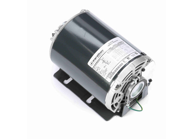 Motor de la bomba carbonatadora Marathon, 0,75 HP, 1 Ph, 60 Hz, 115/230 V, 1800 RPM, marco 48Y, DP Parte: 5KH37PNA479X