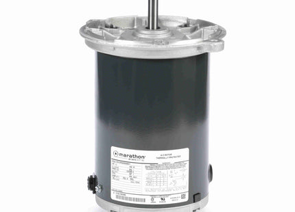Motor de accionamiento de barrena Marathon, 0,33 HP, 1 Ph, 60 Hz, 115/230 V, 1800 RPM, 48NY Frame, TENV Parte: 5KH39QN9508Y
