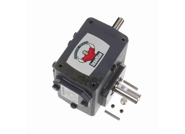 Grove Gear® Serie GR - Reductor de gusano de reducción simple de hierro Ironman® GR8180007.00