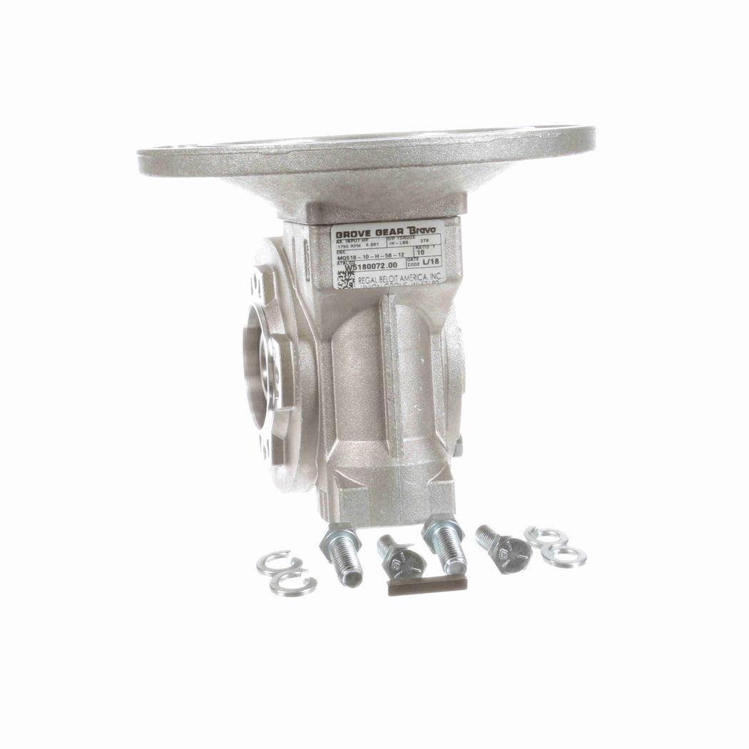 Grove Gear Bravo Series Reductor de velocidad de gusano de reducción