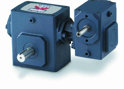 Grove Gear® Serie GR - Reductores de gusano de reducción doble de hierro Ironman® GRG8322285.00
