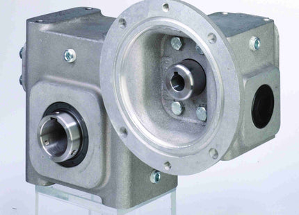 Grove Gear® EL Series - Reductor de engranaje de gusano/tornillo sin fin de aluminio de reducción doble EL8302607.28