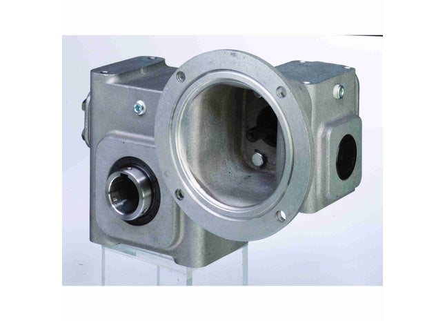 Grove Gear® EL Series - Reductor de engranaje de gusano/tornillo sin fin de aluminio de reducción doble EL832202046.31