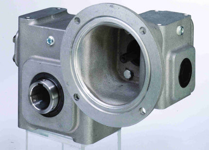 Grove Gear® EL Series - Reductor de engranaje de gusano/tornillo sin fin de aluminio de reducción doble EL8302548.31