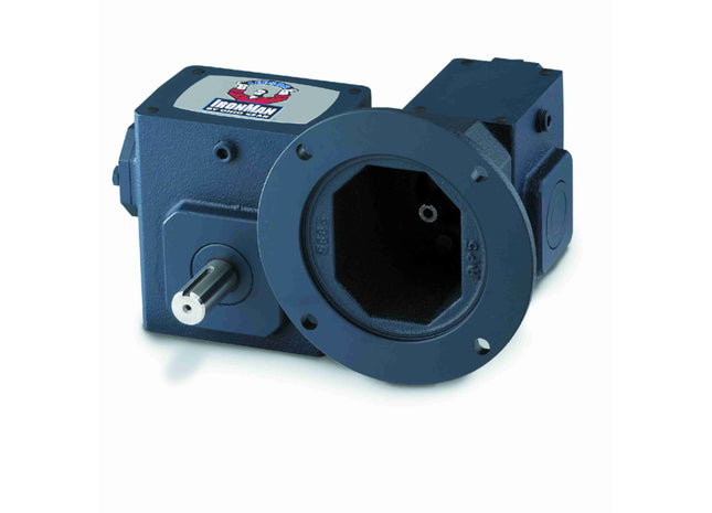 Grove Gear® Serie GR - Reductores de gusano de reducción doble de hierro Ironman® GRL832208039.00