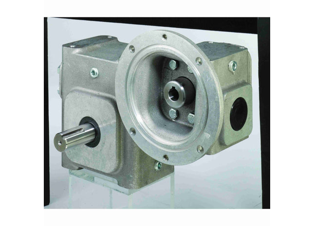 Grove Gear® EL Series - Reductor de engranaje de gusano/tornillo sin fin de aluminio de reducción doble EL826208094.00