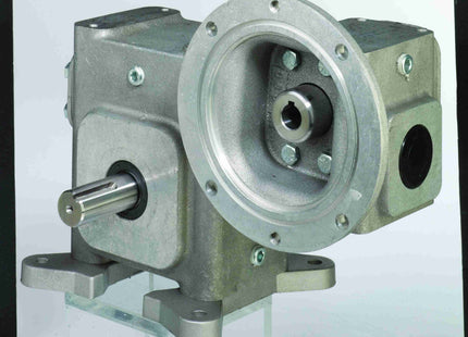 Grove Gear® EL Series - Reductor de engranaje de gusano/tornillo sin fin de aluminio de reducción doble ELT21211092.00