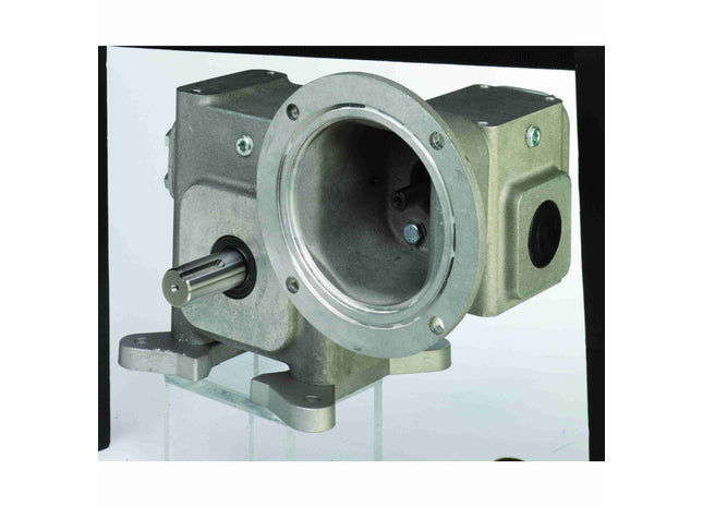 Grove Gear® EL Series - Reductor de engranaje de gusano/tornillo sin fin de aluminio de reducción doble ELT32210051.00