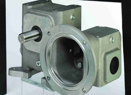 Grove Gear® EL Series - Reductor de engranaje de gusano/tornillo sin fin de aluminio de reducción doble EL8425099.00