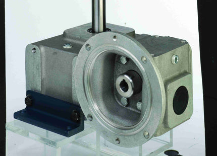 Grove Gear® EL Series - Reductor de engranaje de gusano/tornillo sin fin de aluminio de reducción doble ELV32226099.00