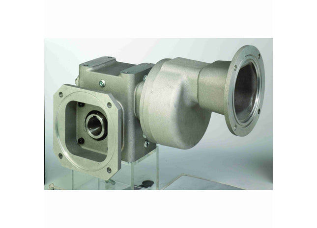 Grove Gear® EL Series - Reductor de engranaje de gusano/tornillo sin fin y helicoidal de aluminio de reducción doble ELF26403054.23