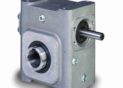 Grove Gear® EL Series - Reductor de engranaje de gusano de aluminio de reducción simple EL8130506.10