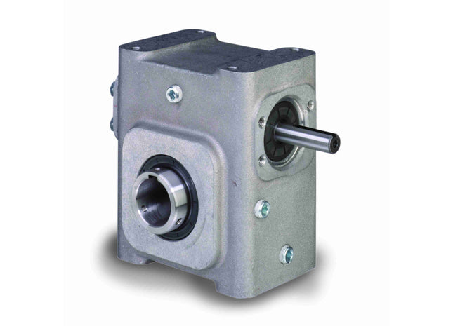 Grove Gear® EL Series - Reductor de engranaje de gusano de aluminio de reducción simple EL8130508.10