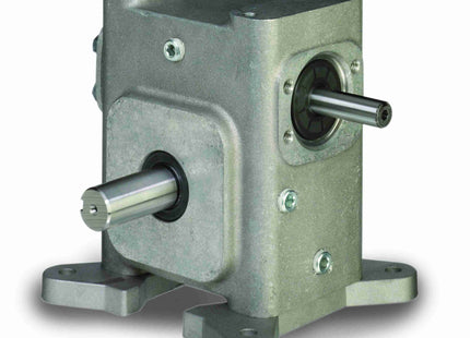Grove Gear® EL Series - Reductor de engranaje de gusano de aluminio de reducción simple ELT52002009.00