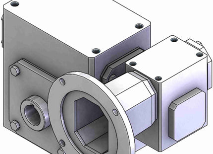 Grove Gear® Serie GR - Reductores de gusano de reducción doble de hierro Ironman® GR8322629.31