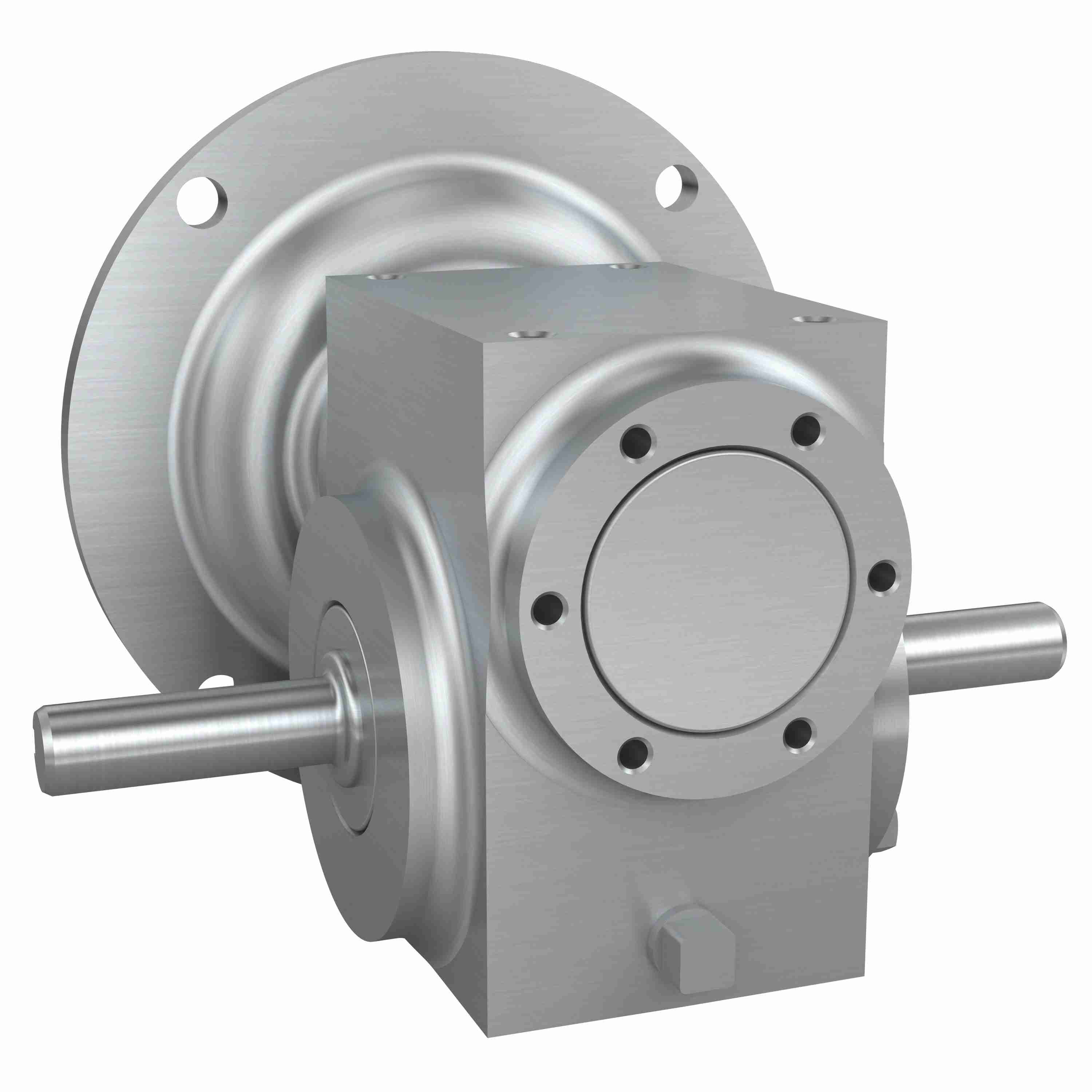 Reductor de tornillo sin fin (gusano) de acero inoxidable Hub City® Cl ...